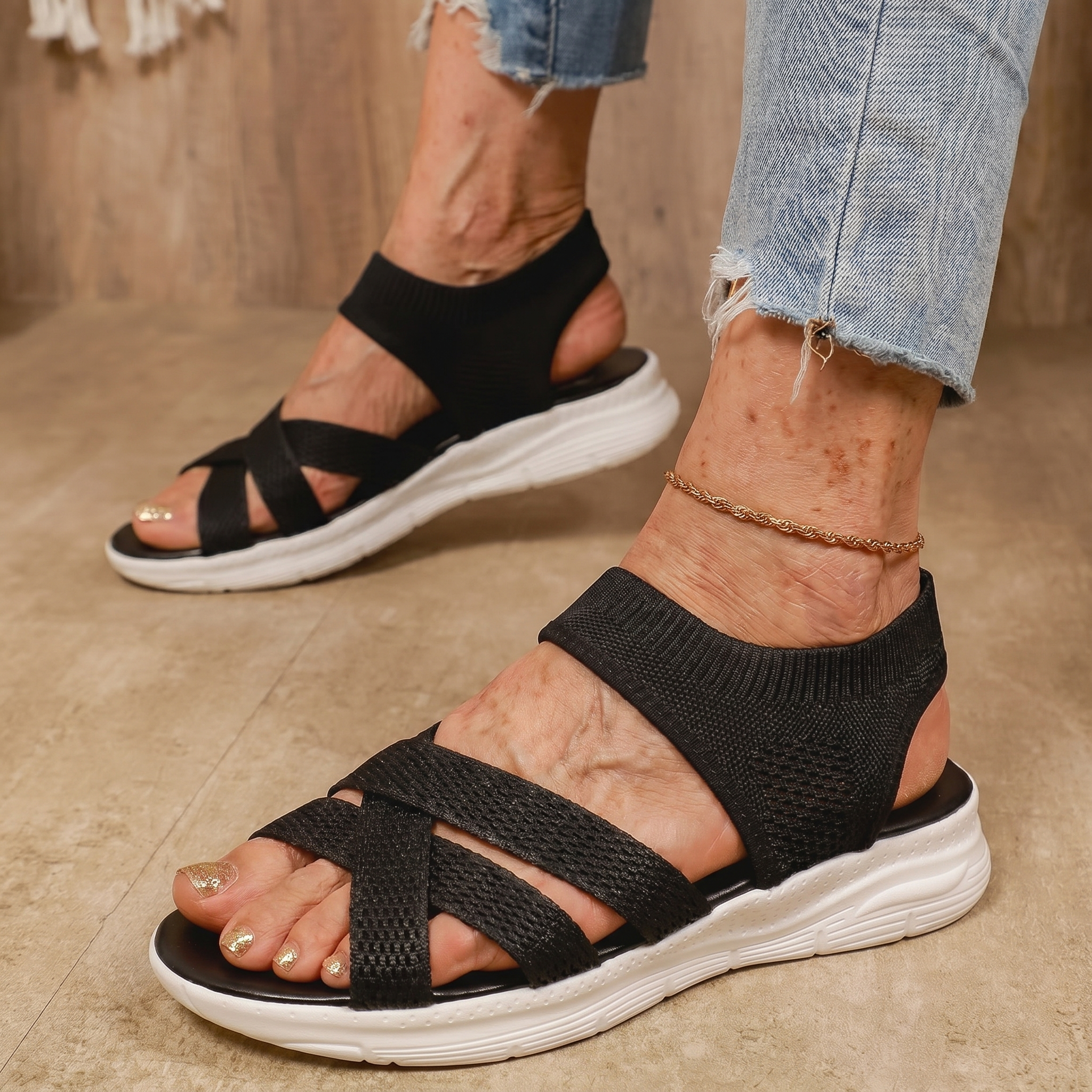 Eulenna | Orthopädische Komfort-Sandalen für Damen