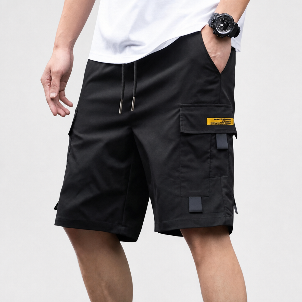 Korbinian | Cargoshorts mit verstellbarem Kordelzug