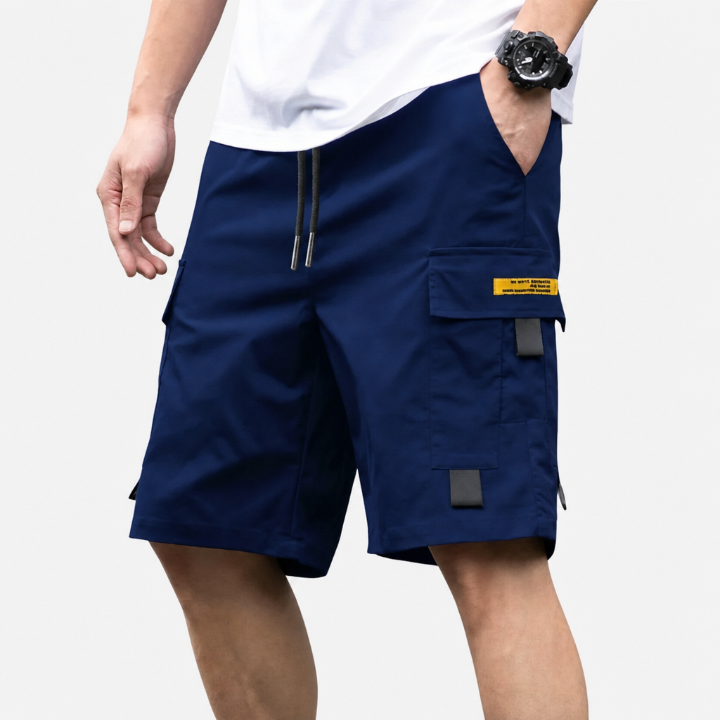 Korbinian | Cargoshorts mit verstellbarem Kordelzug