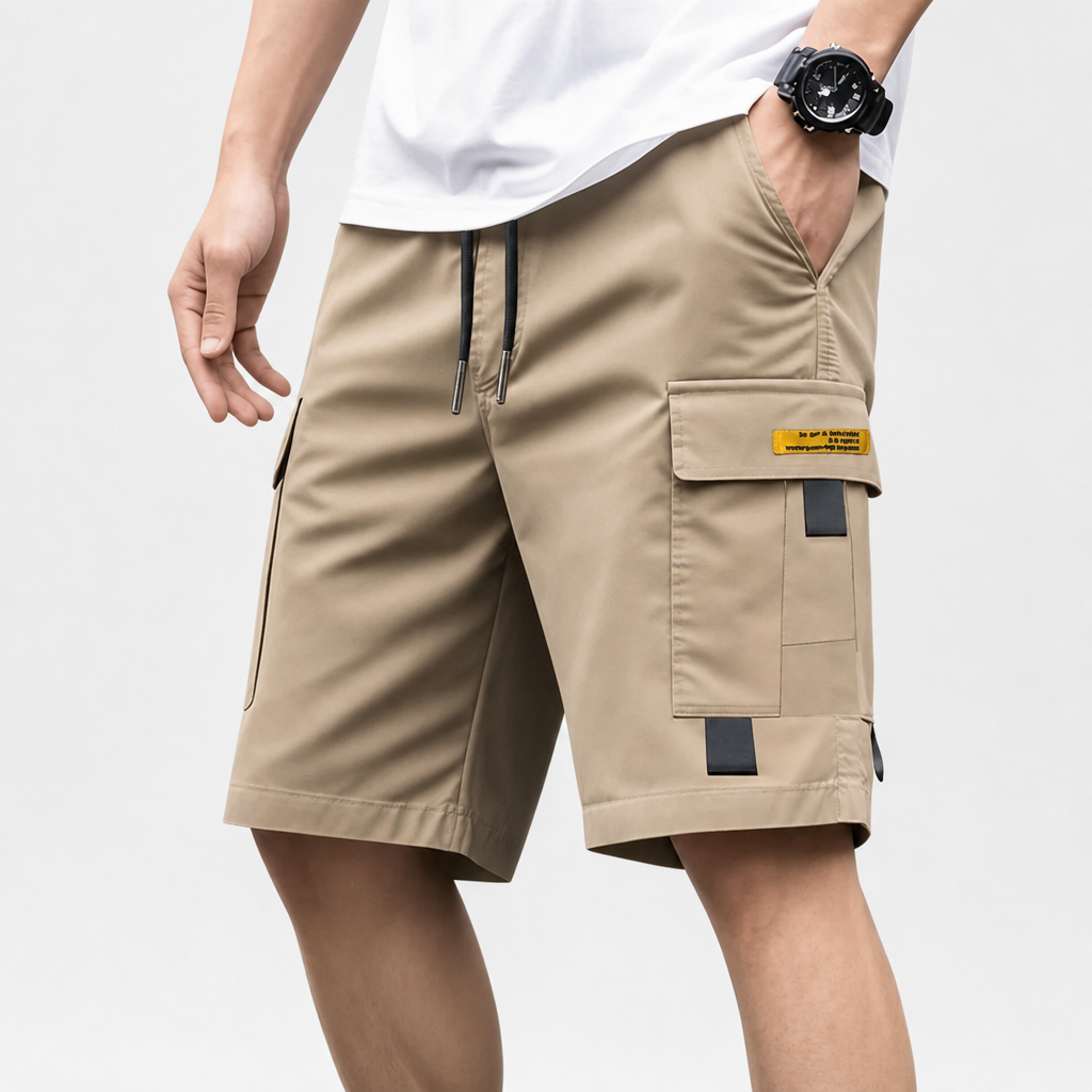 Korbinian | Cargoshorts mit verstellbarem Kordelzug