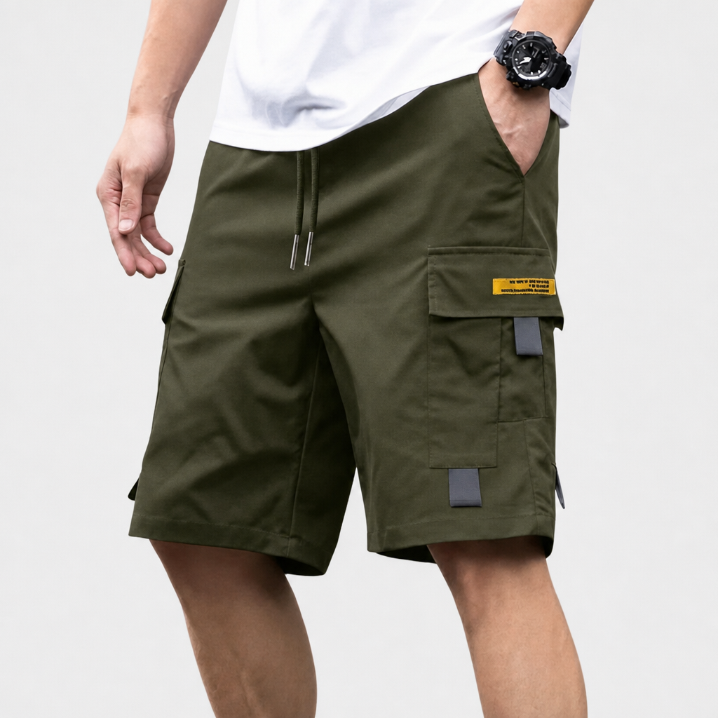 Korbinian | Cargoshorts mit verstellbarem Kordelzug