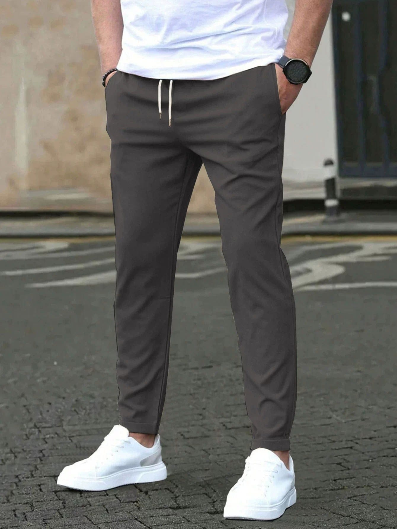 Clemens | Stretch-Chinohose mit knitterarmem Gewebe