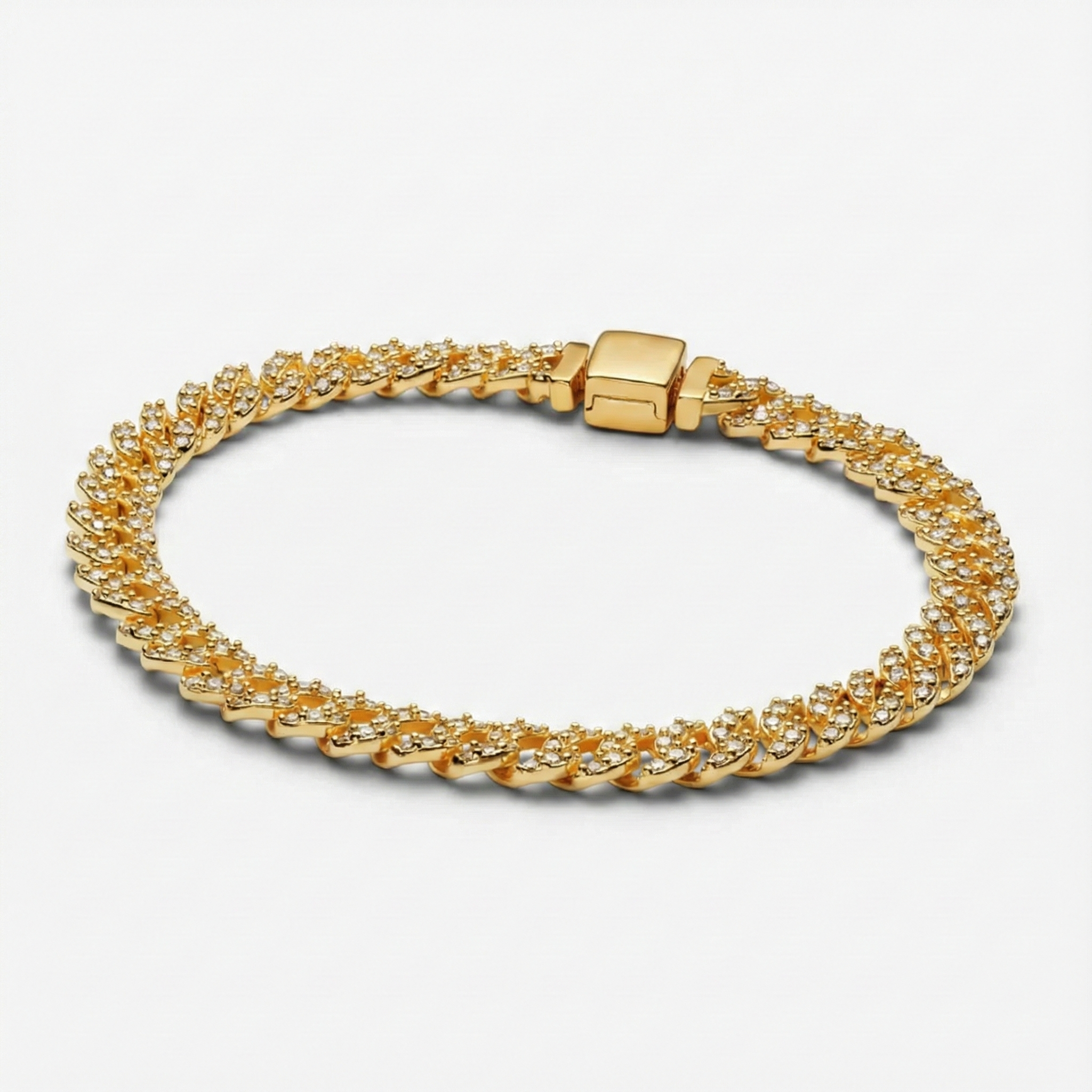 Reina｜Kristall Cuban Armband
