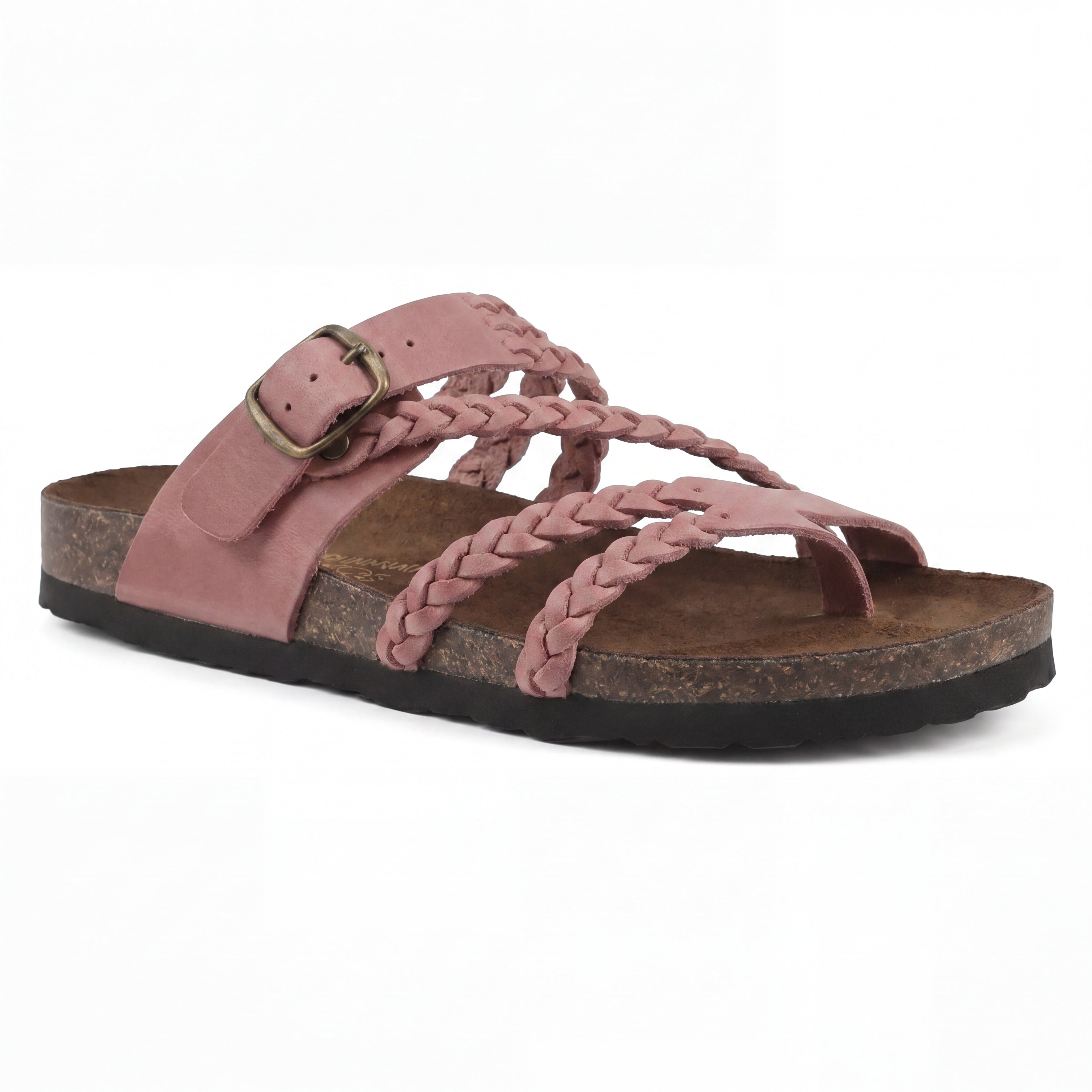 Solèda | Geflochtene Sandalen mit verstellbarer Schnalle