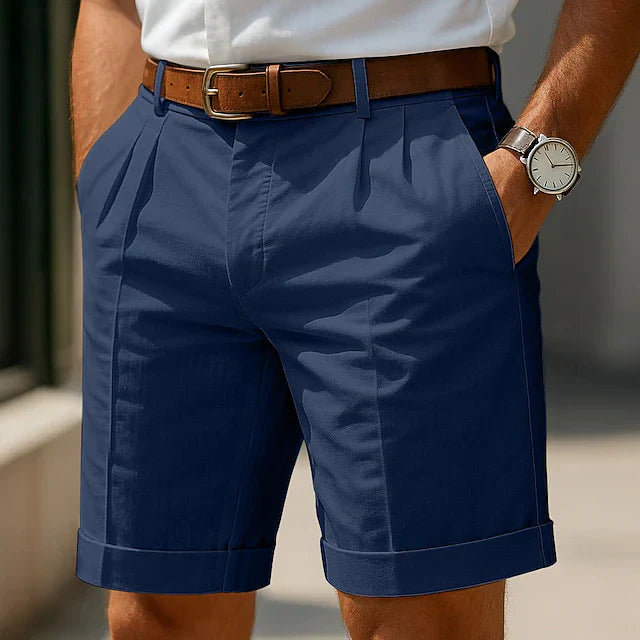 Theodor | Elegante Alltags-Shorts mit Bundfalten